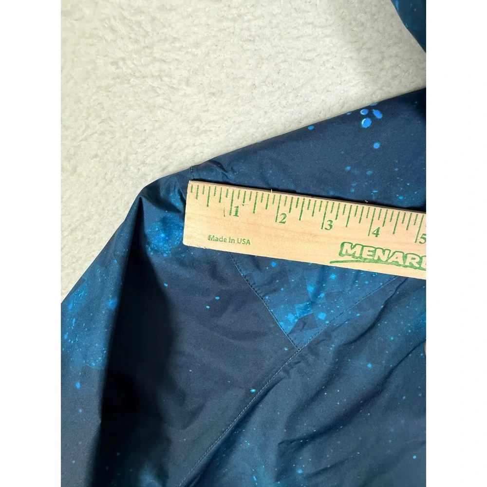 The North Face Galaxy Jacket Blue Space Nebula DryVent Waterproof Hooded 721578